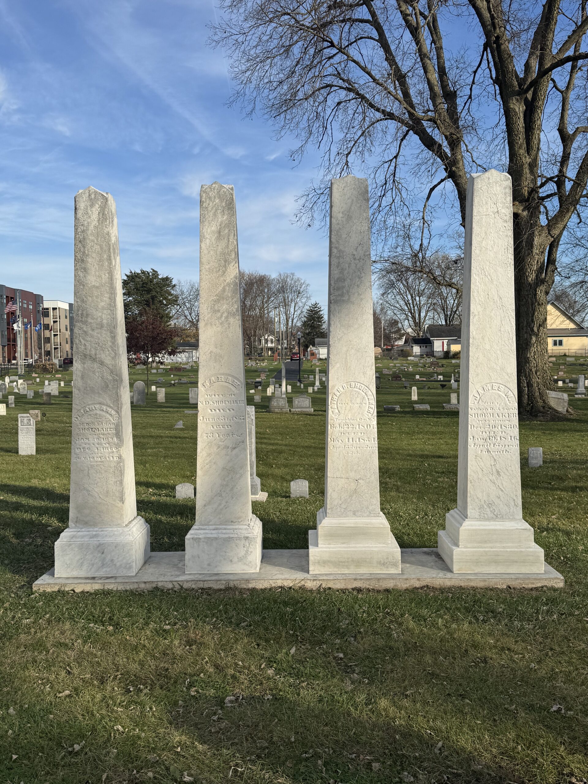 Shoemaker Memorials